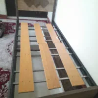 تخت  یک نفره سالم  با کشو عالی