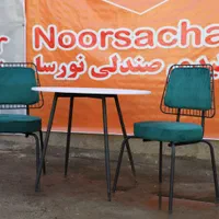 میزوصندلی غذاخوری فلزی۴نفرهmatilda5/4|میز و صندلی غذاخوری|رشت, آزادگان|دیوار