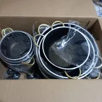 سرویس قابلمه گرانیتی|ظروف پخت‌وپز|زبرخان, |دیوار