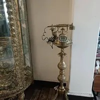 فروش بوفه ساعت و لوستر برنز اصلی|بوفه، ویترین، کنسول|تهران, شمشیری|دیوار