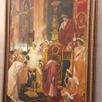 ادای احترام به امپراتور اثر الساندرو پیگنا|تابلو، نقاشی، عکس|اردبیل, |دیوار