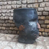 گلدان سفالی بسیار بزرگ|گل و گیاه طبیعی|تربتحیدریه, سرمحله|دیوار