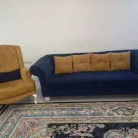 مبل ده نفره نهار خوری۶نفره همراه با میزوعسلی