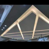 کناف،اجرای کناف ،لاین نوری،تایل دامپا و دیوار پوش