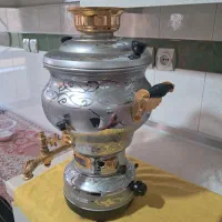 سماور گازی نو کیفیت قدیمی جنس درجه یک تضمینی