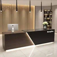 کانترپیشخوان نیمست نیمکت چرم فوم ملامینه مدرن کمجا|دفتر کار|ساری, |دیوار