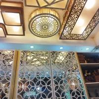 لوستر چوبی سقفی مدل رویال سایز ۴۰|لوستر و چراغ آویز|تبریز, |دیوار