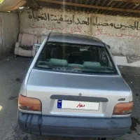 پرایدمدل ۸۱ دورنگ شاسی ها جلو جوش داره عقب سالم