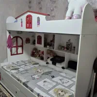 تخت دو طبقه دخترانه سایز بزرگ