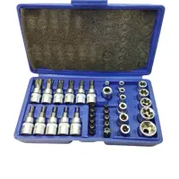 جعبه بکس 34 پارچه ای Eوآلن بکسی ستاره3/8Tو1/4تیفون