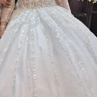 لباس عروس بسیار شیک و ترند تن خور بسیار زیبا