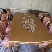 میز ناهار خوری ۶ نفره کارکرده