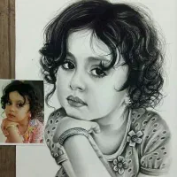 طراحی تخصصی چهره (سیاه قلم )