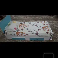 تخت نوجوان همراه پالت و تشک