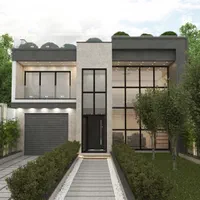 نقشه کشی اتوکد طراحی ویلا سازه سه بعدی ازبیلت برق