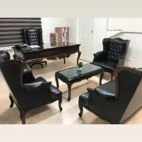 مبلمان اداری مدل شاهی عسلی صندلی|دفتر کار|جاجرود, |دیوار