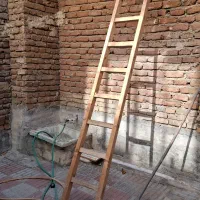 پلکان چوبی نوساز