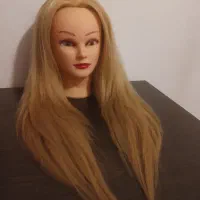 فروش کله مانکن و تعدادی موی طبیعی