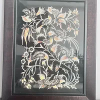 تابلو قلم زنی مس و نقره