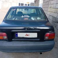 پراید مشکی بنزینی