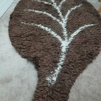 گلیم فرش طرح برگ