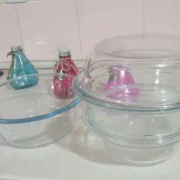 ۵ پارچه ظرف پیرکس سرخ کردنی|ظروف پختوپز|پرند, فاز ۵|دیوار