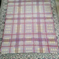 پتو گلبافت مخمل و دو عدد پتو مسافرتی