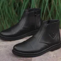 نیم بوت مردانه مدل اسپانیا رنگ مشکلی|کیف، کفش، کمربند|سلماس, |دیوار