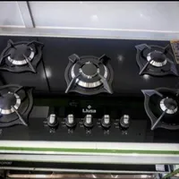 اجاق گاز صفحه ۵شعله شیشه/استیل top lux|اجاق گاز و لوازم برقی پخت‌وپز|رشت, رشتیان|دیوار