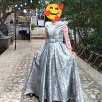 پیراهن مجلسی ژاکارد