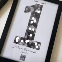 عکساتونو با آهنگی ک خاطره داری تو یه قاب هدیه بده|صنایع دستی و سایر لوازم تزئینی|بجنورد, |دیوار