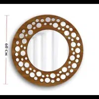 آینه مدرن قطر ۶۰ سانت