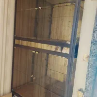بوفه فلزی ایستاده و کابینت ام دی اف
