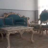 مبل سلطنتی ۹نفره شیک|مبلمان خانگی و میز عسلی|برخوار, |دیوار