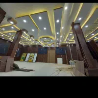 طراحی و اجرای کناف سقف امرتات وآسمان مجازی۶۰×۶۰