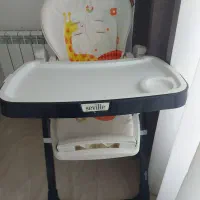 صندلی غذای کودک سویل اسپانیایی|تخت و صندلی بچه|رشت, رودباری|دیوار