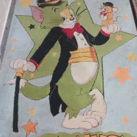 فرش کارتونی تام و جری ۴متری