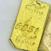 34 گرم طلای آبشده و 26 گرم