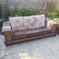 مبل راحتی ۷نفره به همراه جلو مبلی|مبلمان خانگی و میز عسلی|رودسر, |دیوار