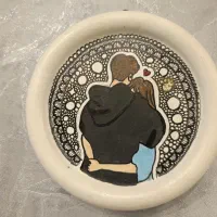 تابلو نقاشی دست طراحی طرح دلخواه شما