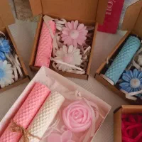 انواع شمع های فانتزی و مناسبتی|صنایع دستی و سایر لوازم تزئینی|رودسر, |دیوار