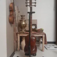 یک عدد تار با مهر پرندیان|سازهای سنتی|سبزوار, عظیمیان|دیوار