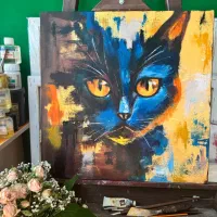 تابلو نقاشی رنگ روغن مخصوص خاص پسندها