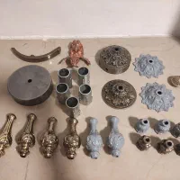 لوازم لوستر و آباژور آلومینیومی و آهنی|لوستر و چراغ آویز|مشهد, نیروی هوایی|دیوار