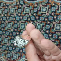 انگشتر نقره نگین دار|جواهرات|الیگودرز, |دیوار