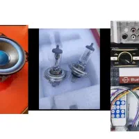 باند پراید اسپرت و  ظبط و لامپ جلو فرانسوی