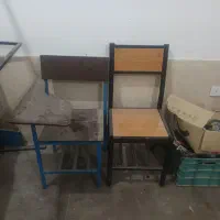 صندلی دانش اموزی دسته دار