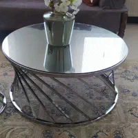 میز وسه عددعسلی آینه ای|مبلمان خانگی و میز عسلی|بومهن, |دیوار