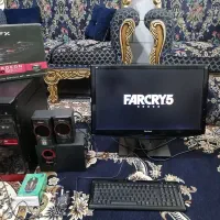 کامپیوتر گیمینگ و طراحی i5 رم16 گرافیک 8گیگ|رایانه رومیزی|اراک, |دیوار