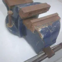 گیره رومیزی فولادی قدیمی ۲۰ ساله اورجینال|ابزارآلات|ری, علایین|دیوار